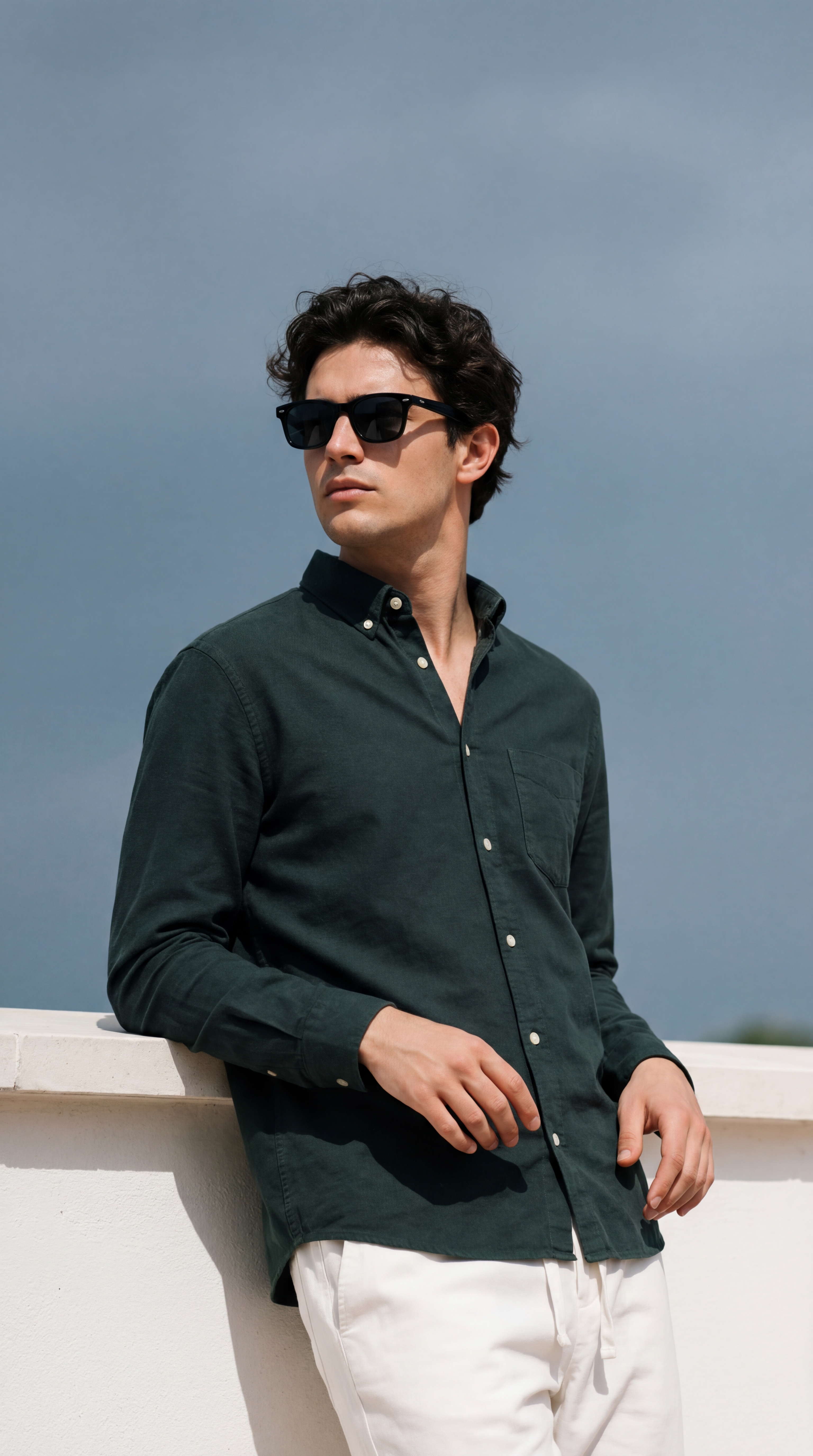 Effortless summer clarity — example 1 (fashion, AI generation on Cheeppy)