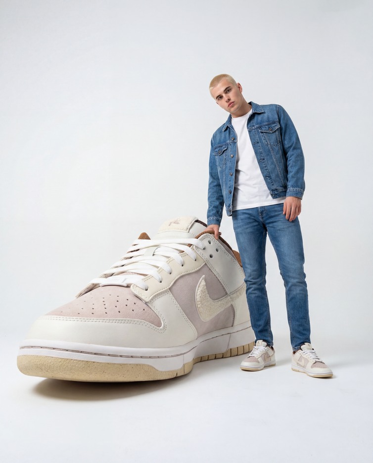 Oversized Sneaker Look — example 2 (fashion, AI generation on Cheeppy)