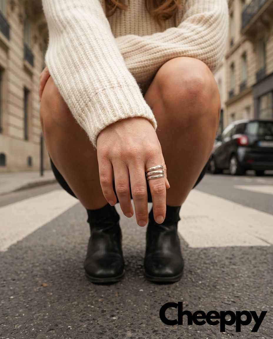 Everyday Jewelry Editorial — example 1 (jewelry, AI generation on Cheeppy)