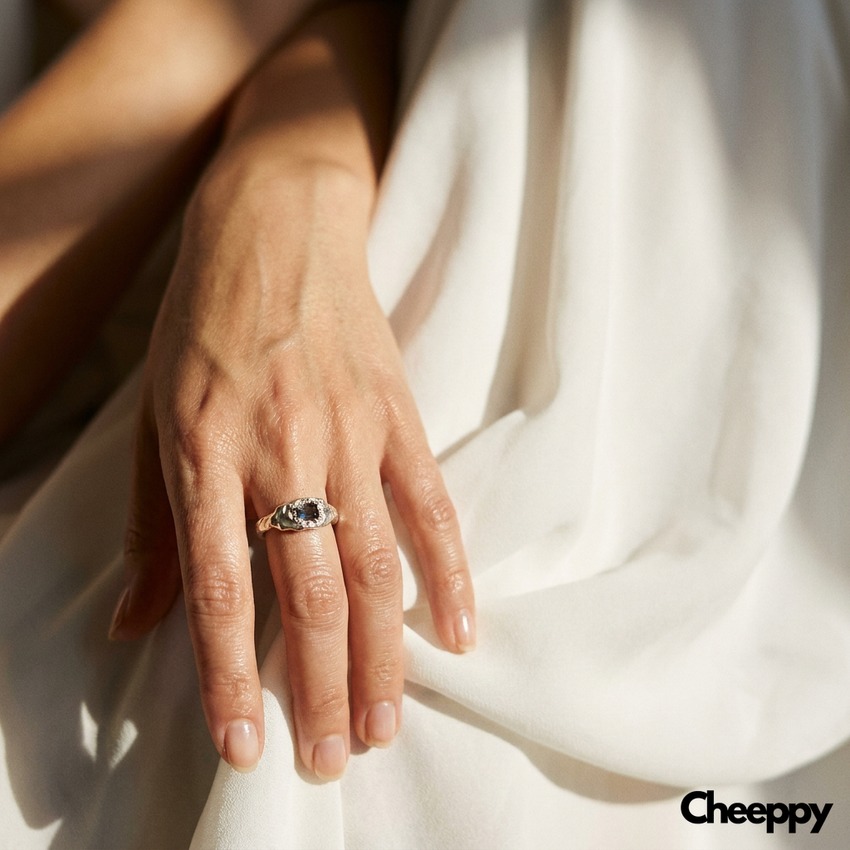 Timeless Jewelry Editorial — example 1 (jewelry, AI generation on Cheeppy)