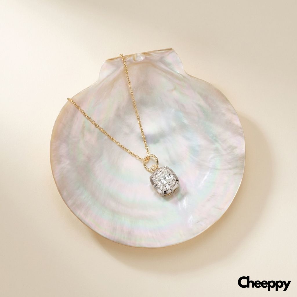Refined Jewelry Still Life — example 1 (jewelry, AI generation on Cheeppy)