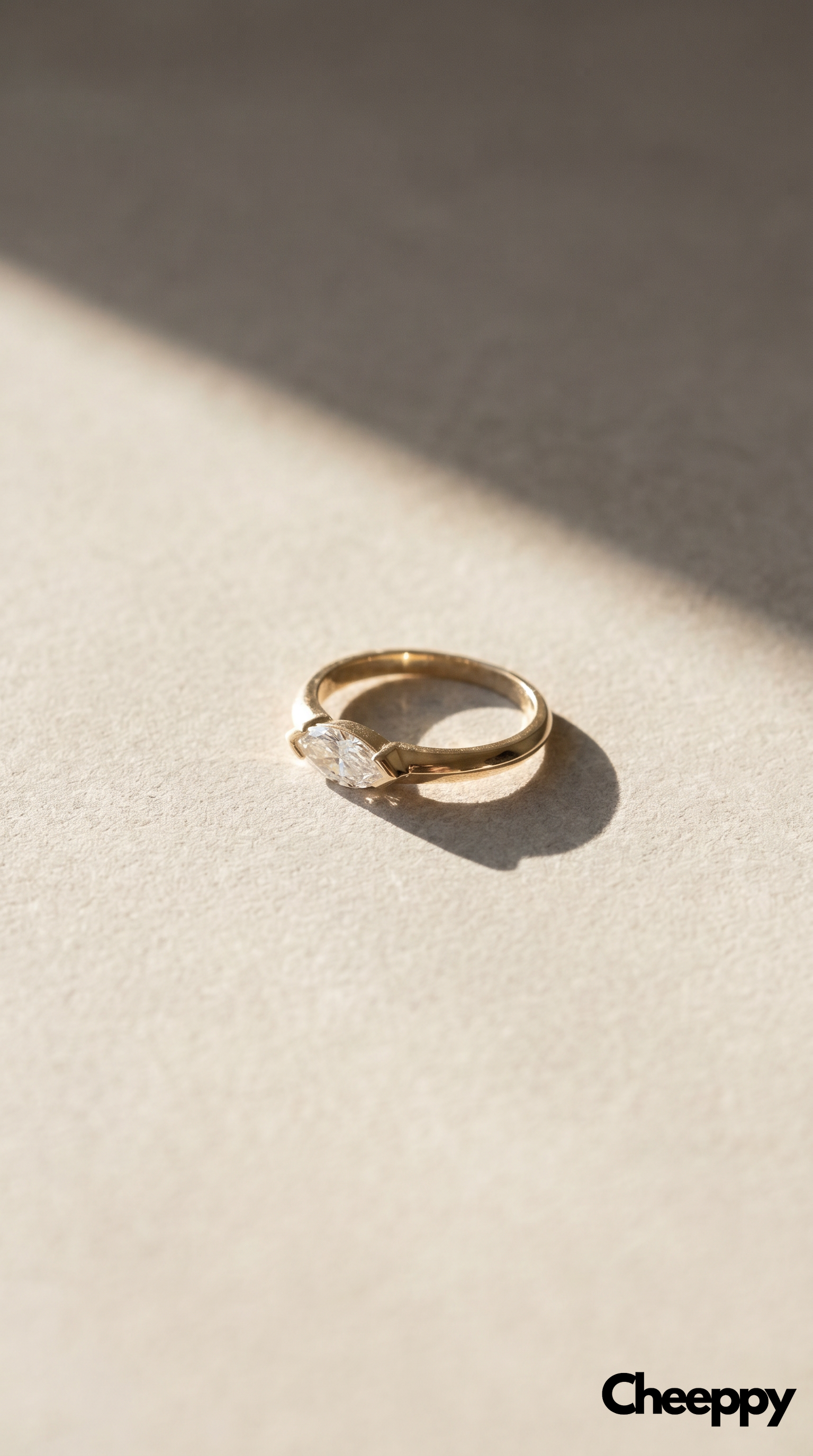 Sunlit Ring Elegance — example 1 (jewelry, AI generation on Cheeppy)