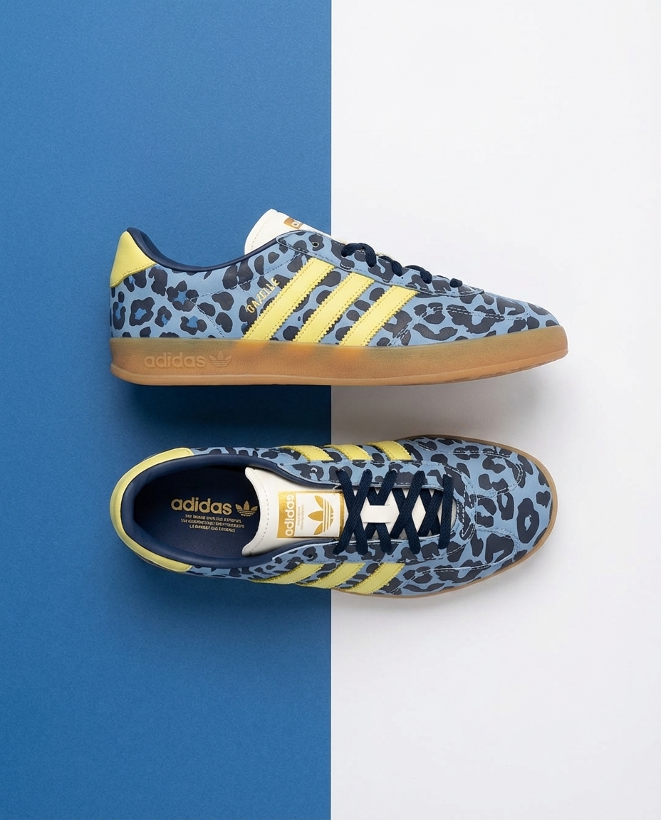 Split Background Sneaker Showcase — example 3 (fashion, AI generation on Cheeppy)