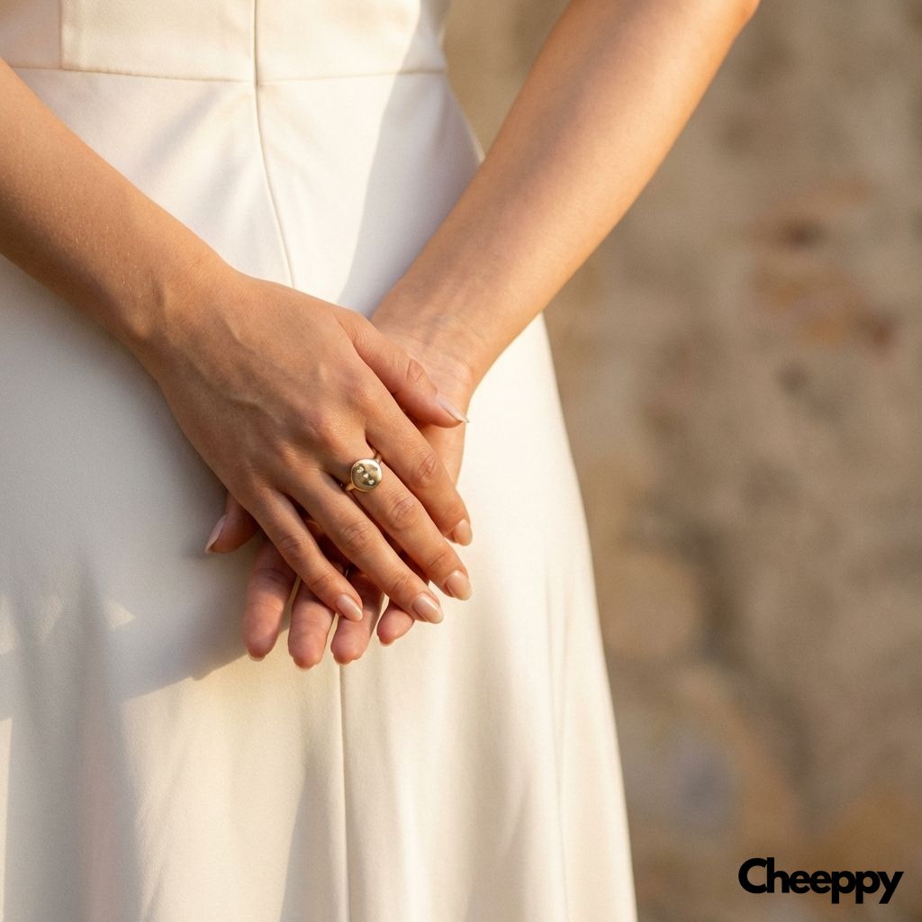 Timeless Engagement Jewelry — example 1 (jewelry, AI generation on Cheeppy)