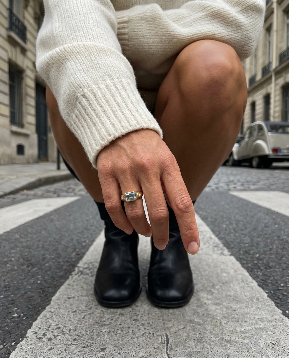 Everyday Jewelry Editorial — example 2 (jewelry, AI generation on Cheeppy)