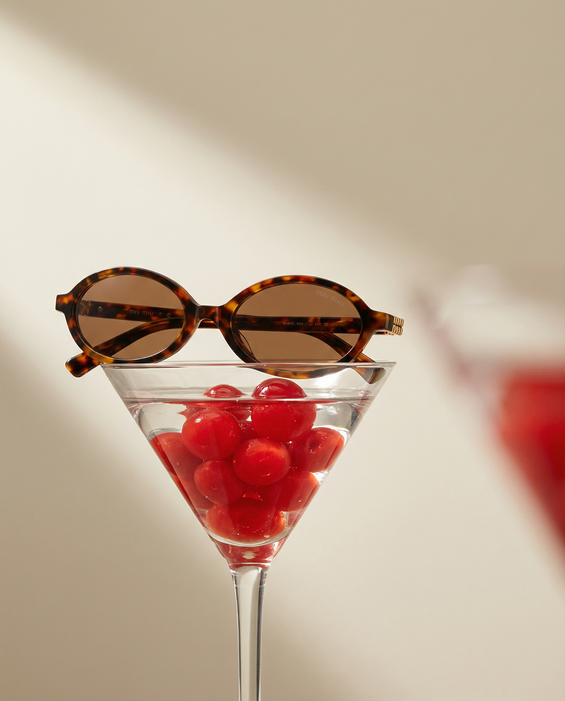 Editorial Still-Life Sunglasses Shot — example 2 (fashion, AI generation on Cheeppy)