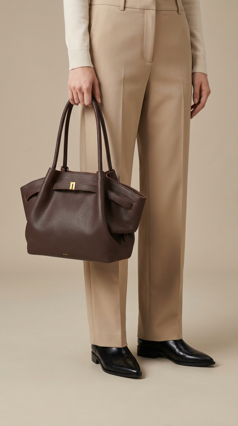 Timeless Carry Edit — example 2 (fashion, AI generation on Cheeppy)