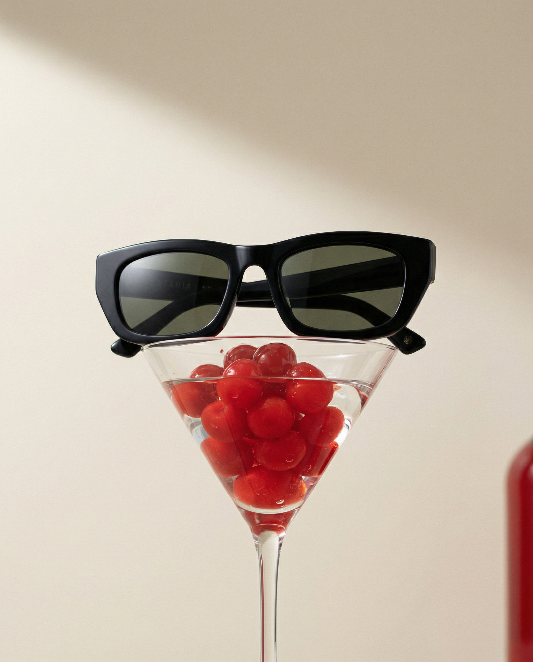 Editorial Still-Life Sunglasses Shot — example 4 (fashion, AI generation on Cheeppy)