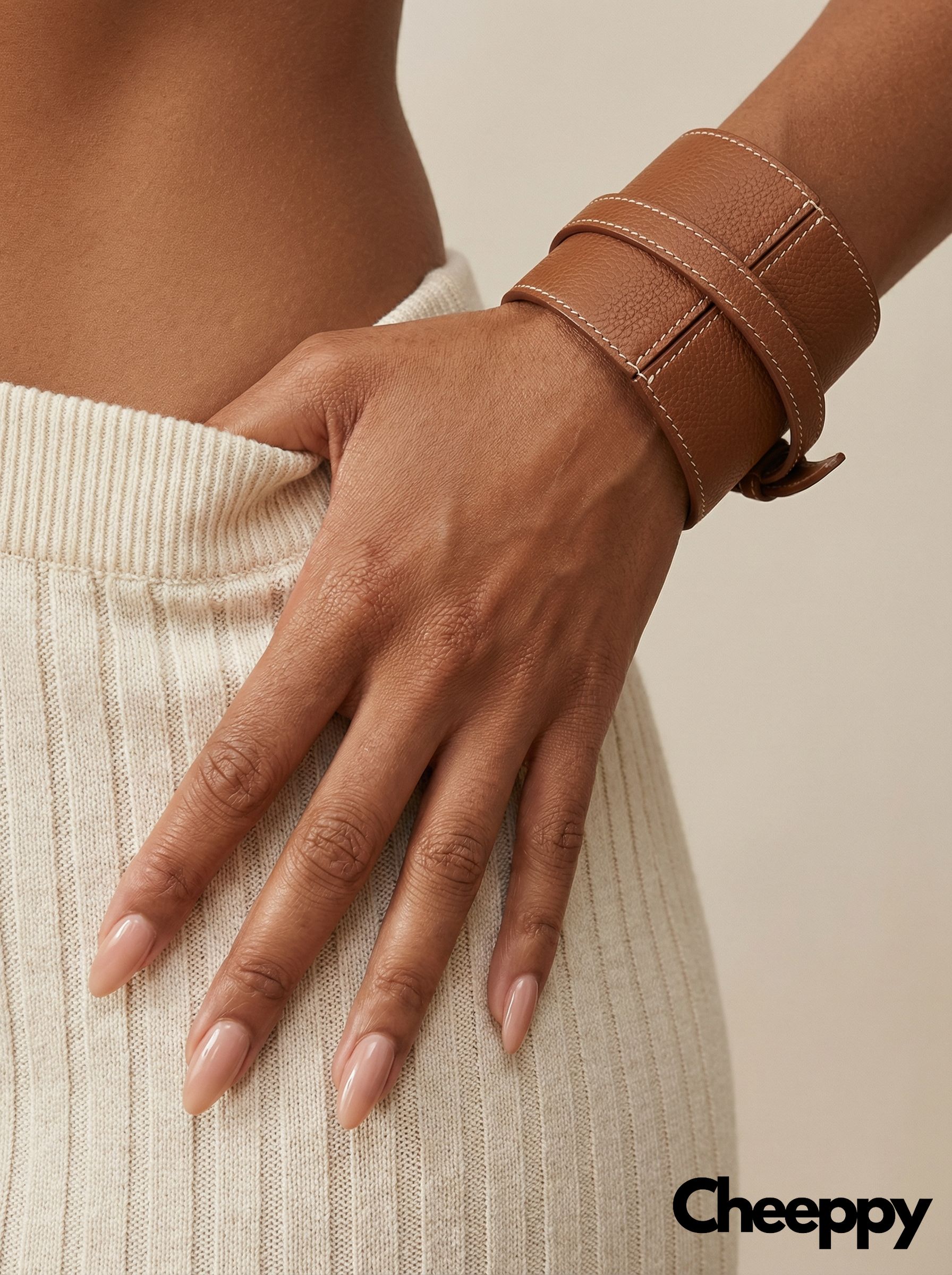 Sculpted Elegance Duo — example 2 (jewelry, AI generation on Cheeppy)