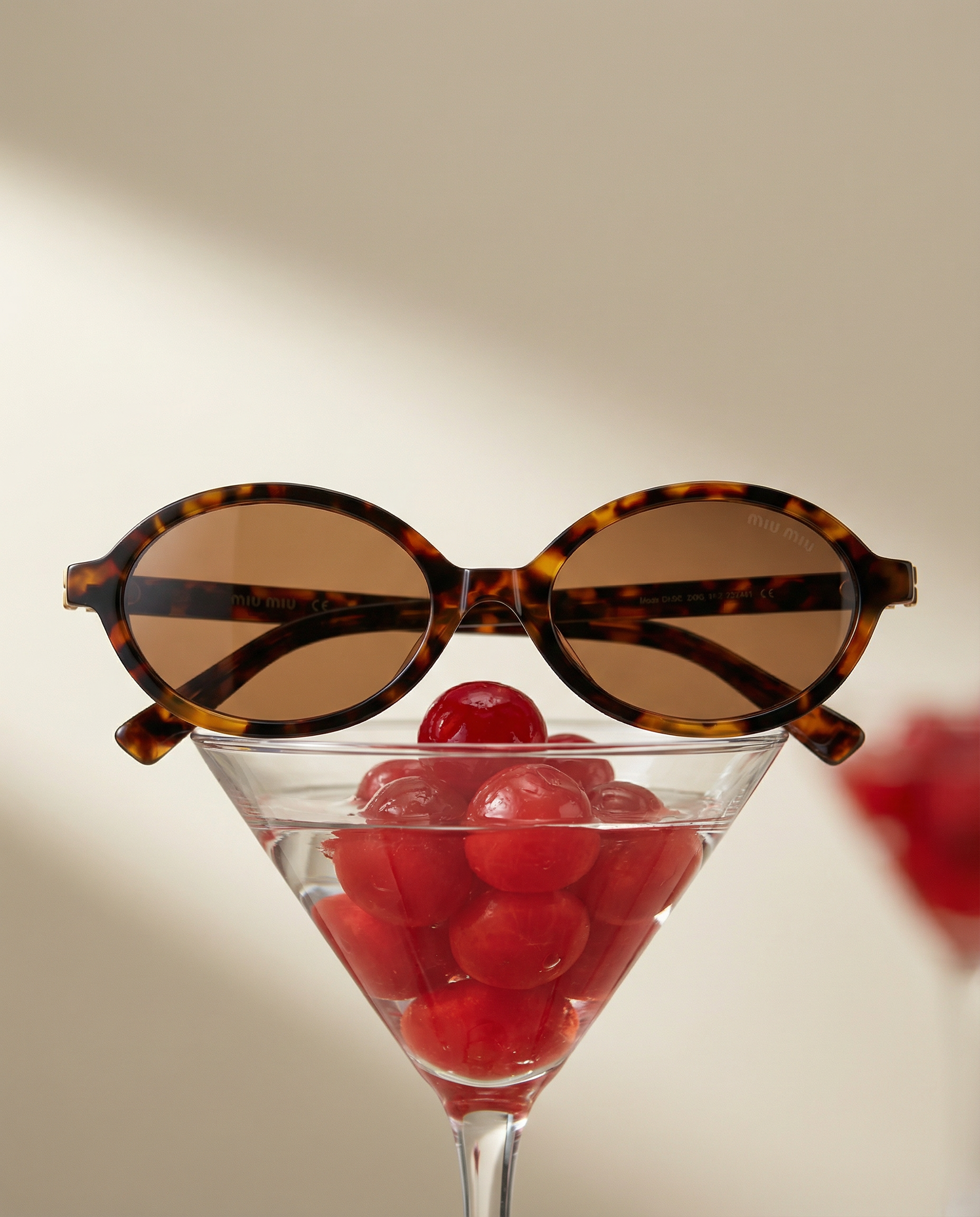 Editorial Still-Life Sunglasses Shot — example 3 (fashion, AI generation on Cheeppy)