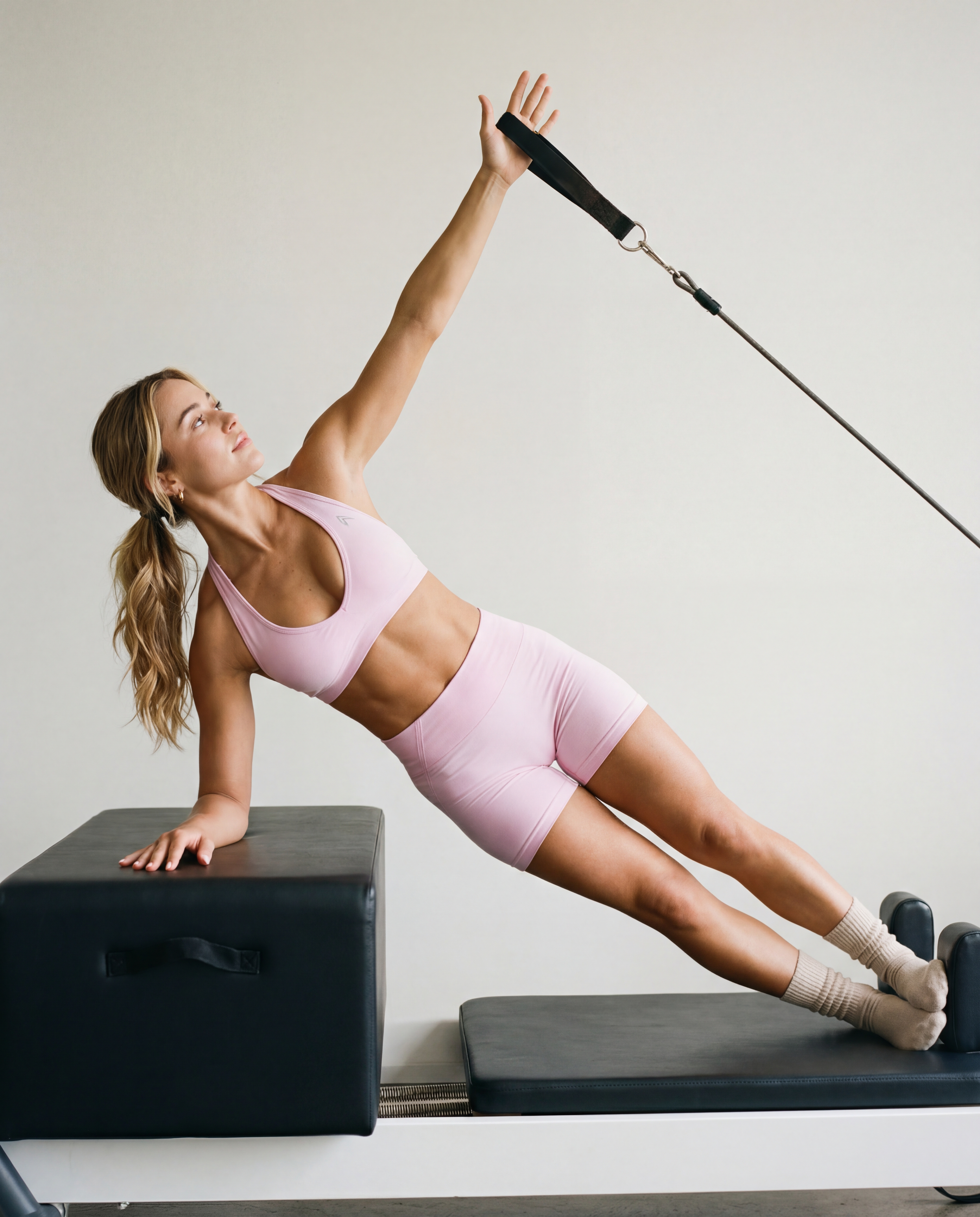 Pilates Editorial — example 4 (fashion, AI generation on Cheeppy)