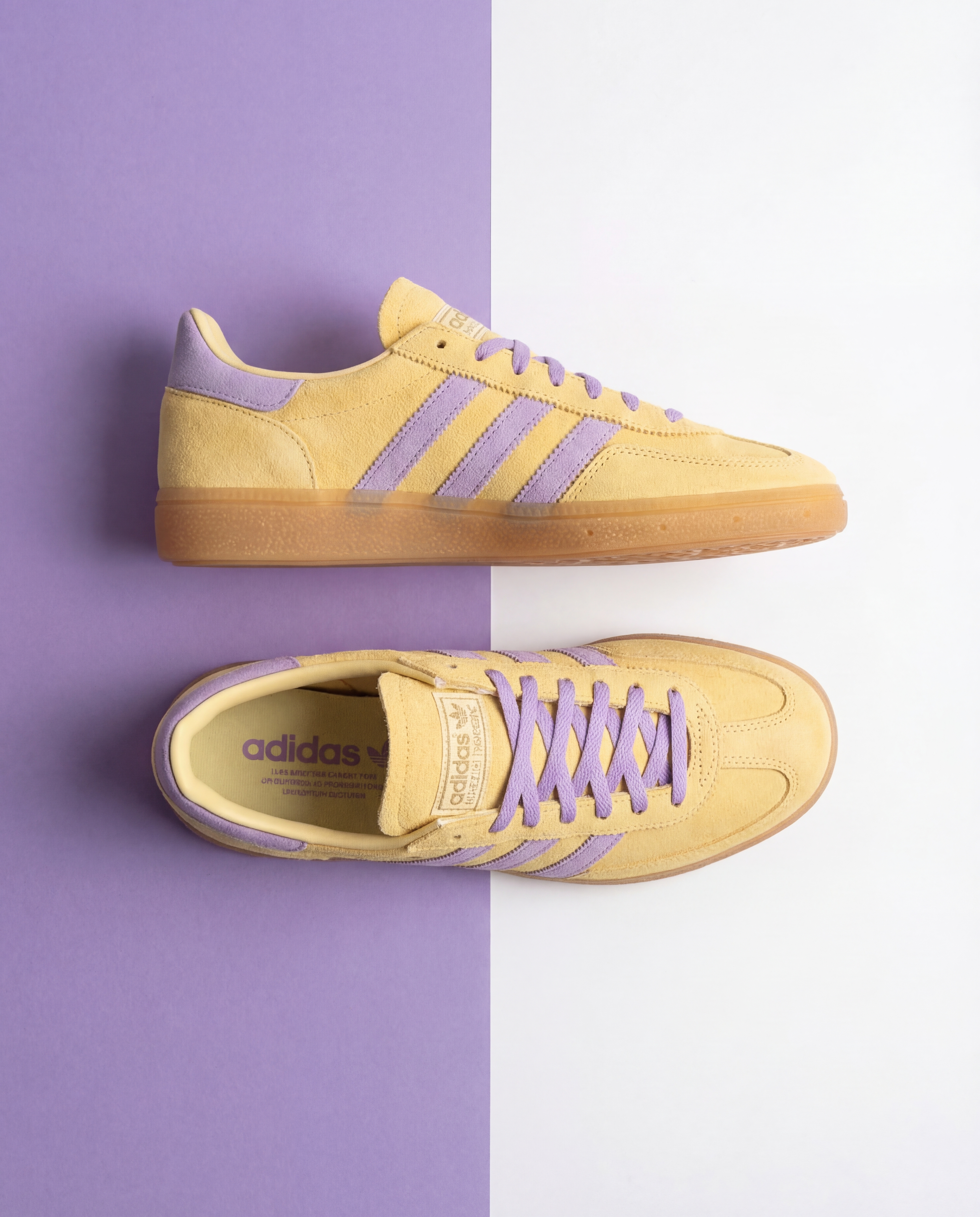Split Background Sneaker Showcase — example 2 (fashion, AI generation on Cheeppy)