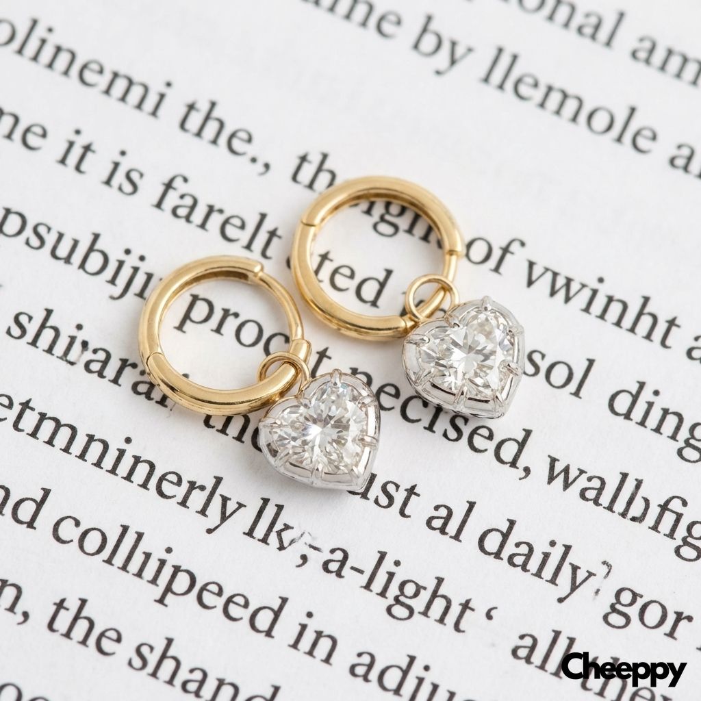 Jewelry Flat Lay — example 1 (jewelry, AI generation on Cheeppy)