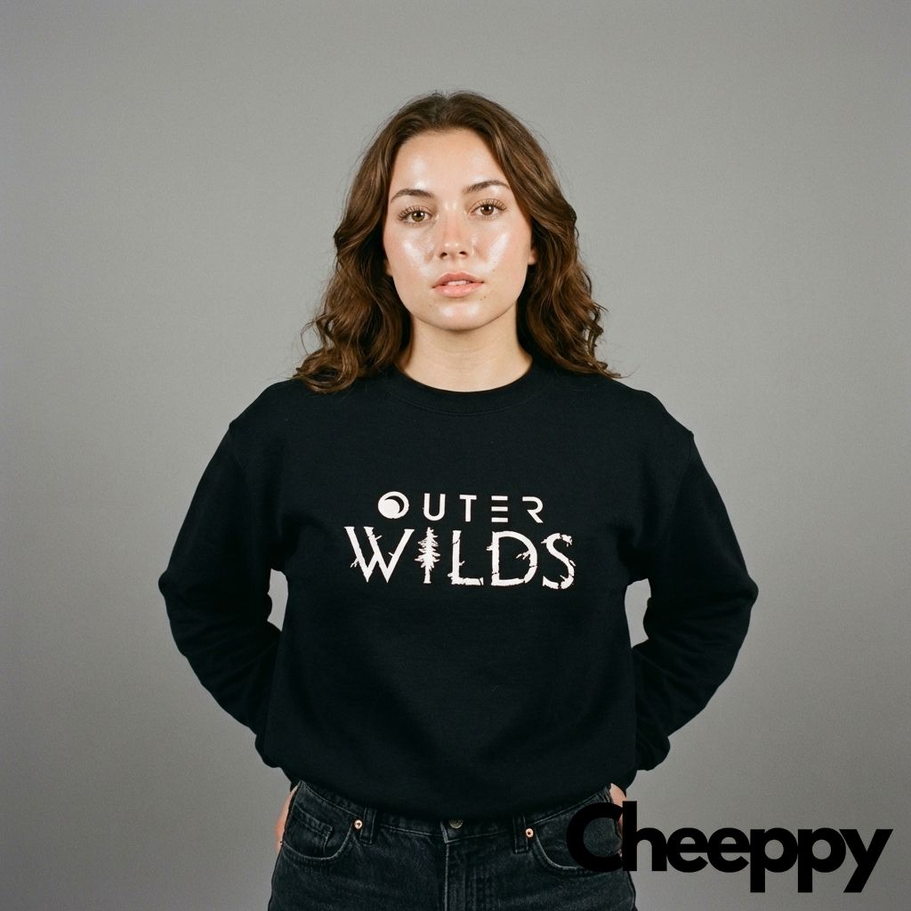 Clean minimal studio confidence — example 2 (fashion, AI generation on Cheeppy)
