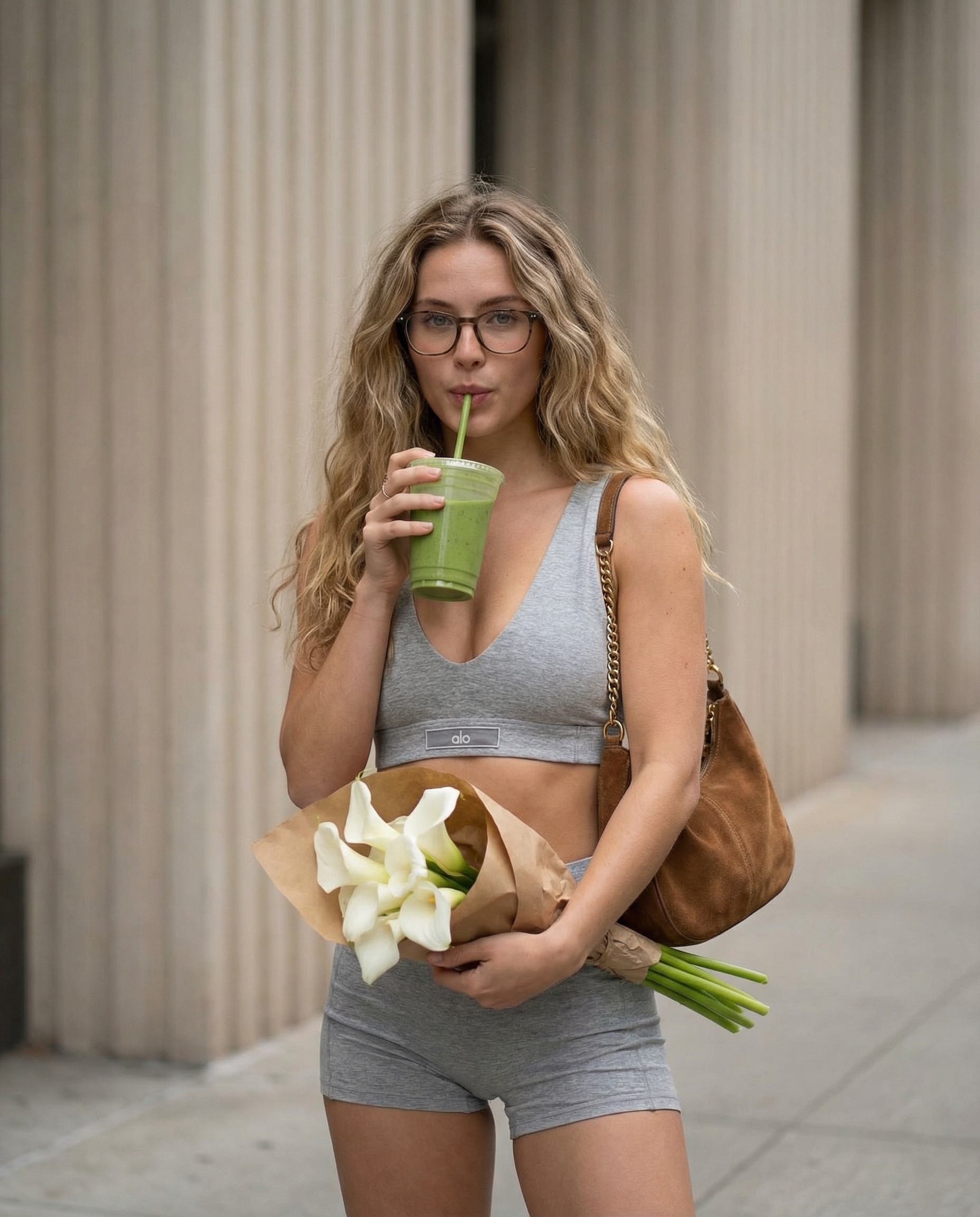 Green Smoothie Street Athleisure — cover image, fashion style by marcovisuals