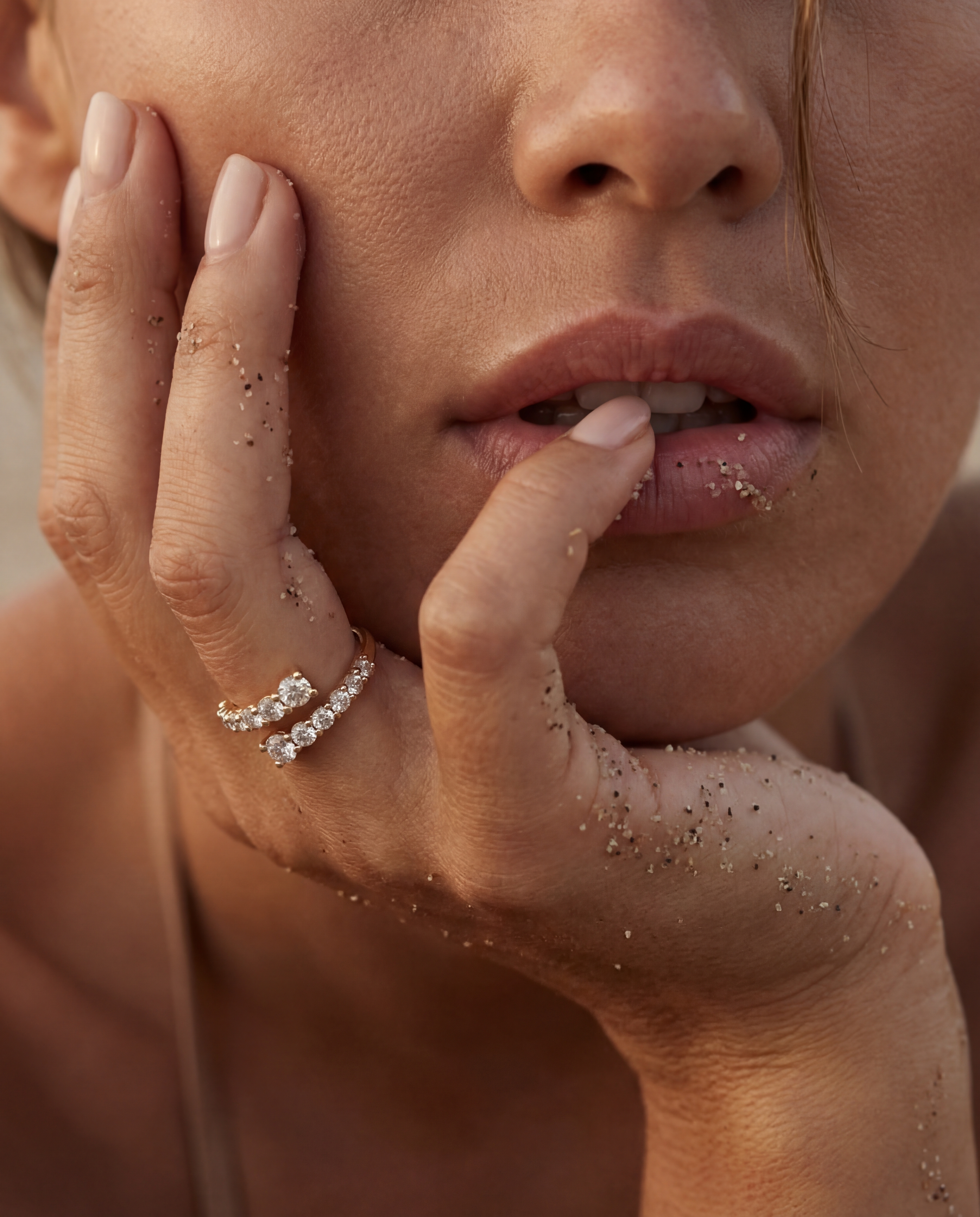 Sandy Ring Close-Up — cover image, jewelry style by Adi Vinogradov