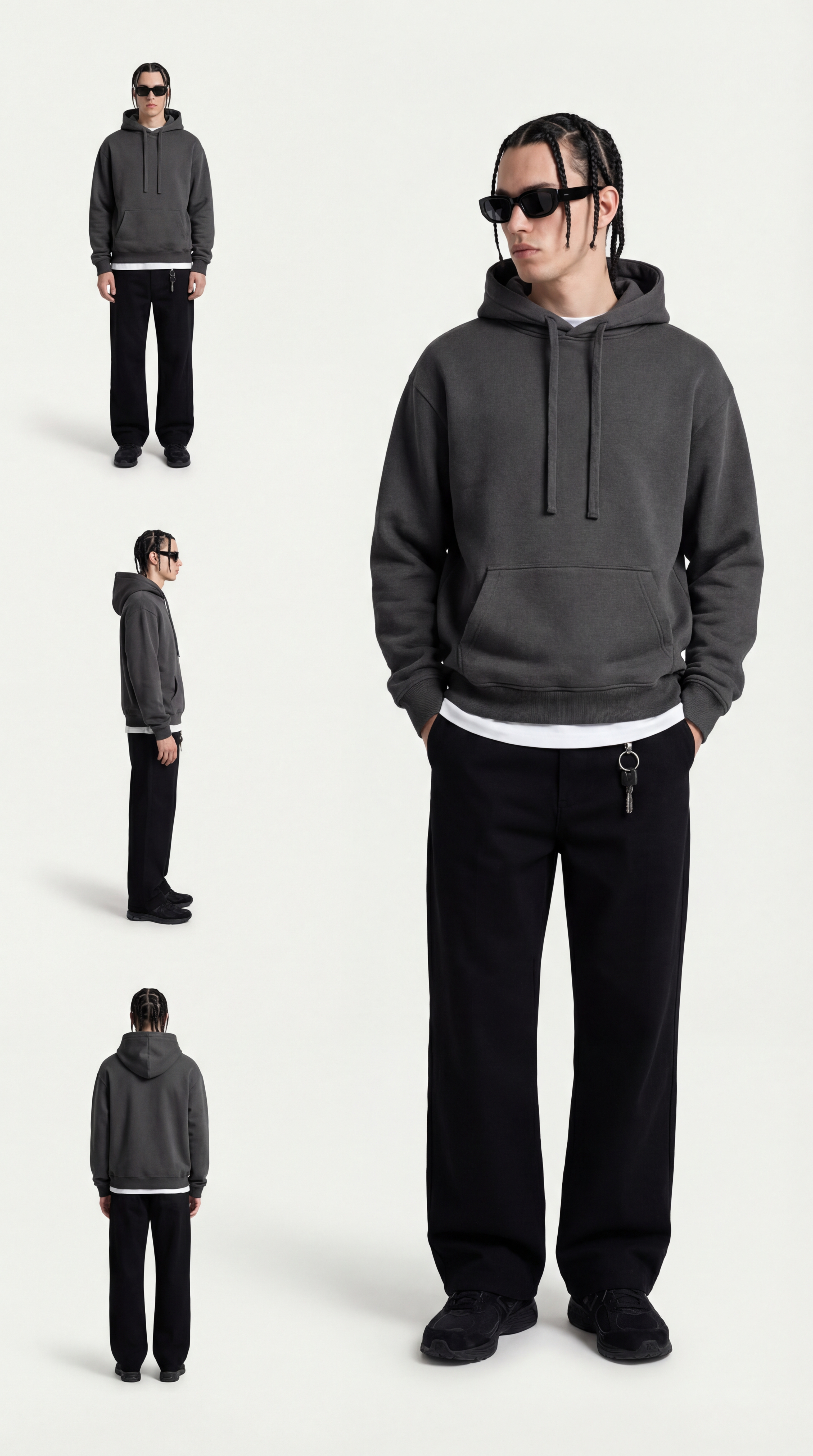 Hoodie Editorial Studio Look — cover image, fashion style by emmarstudio