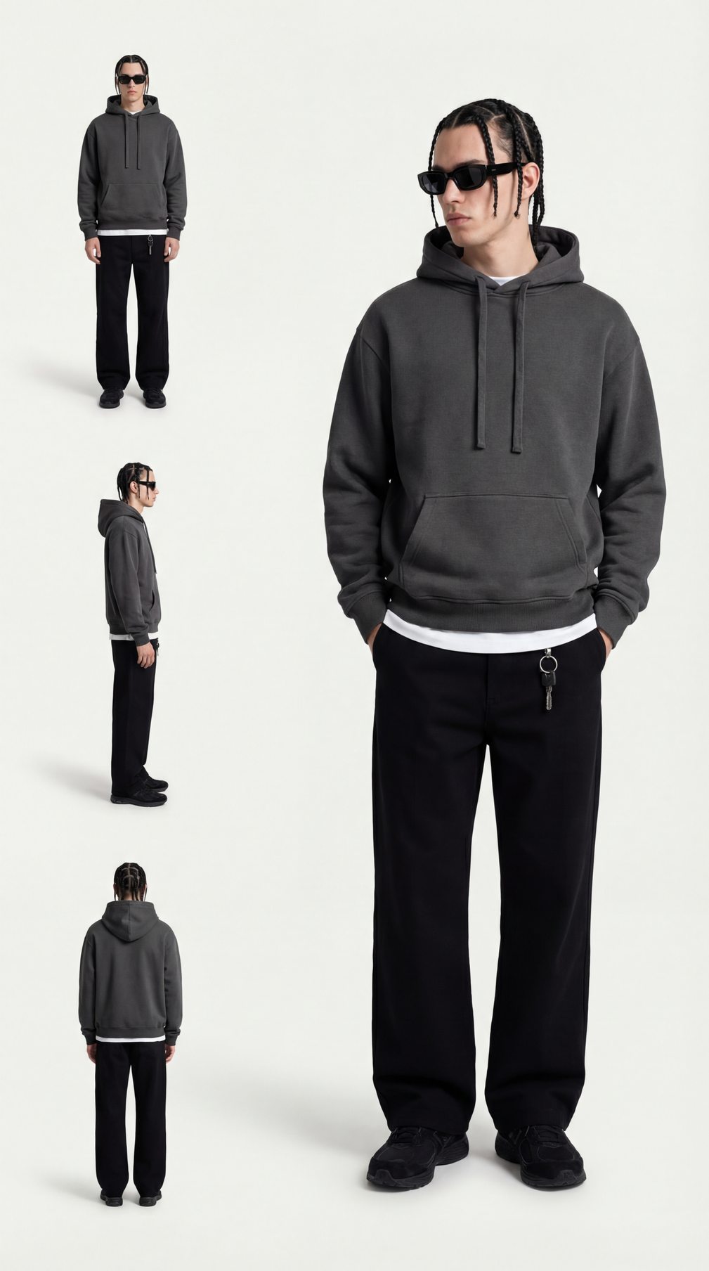 Hoodie Editorial Studio Look — cover image, fashion style by emmarstudio