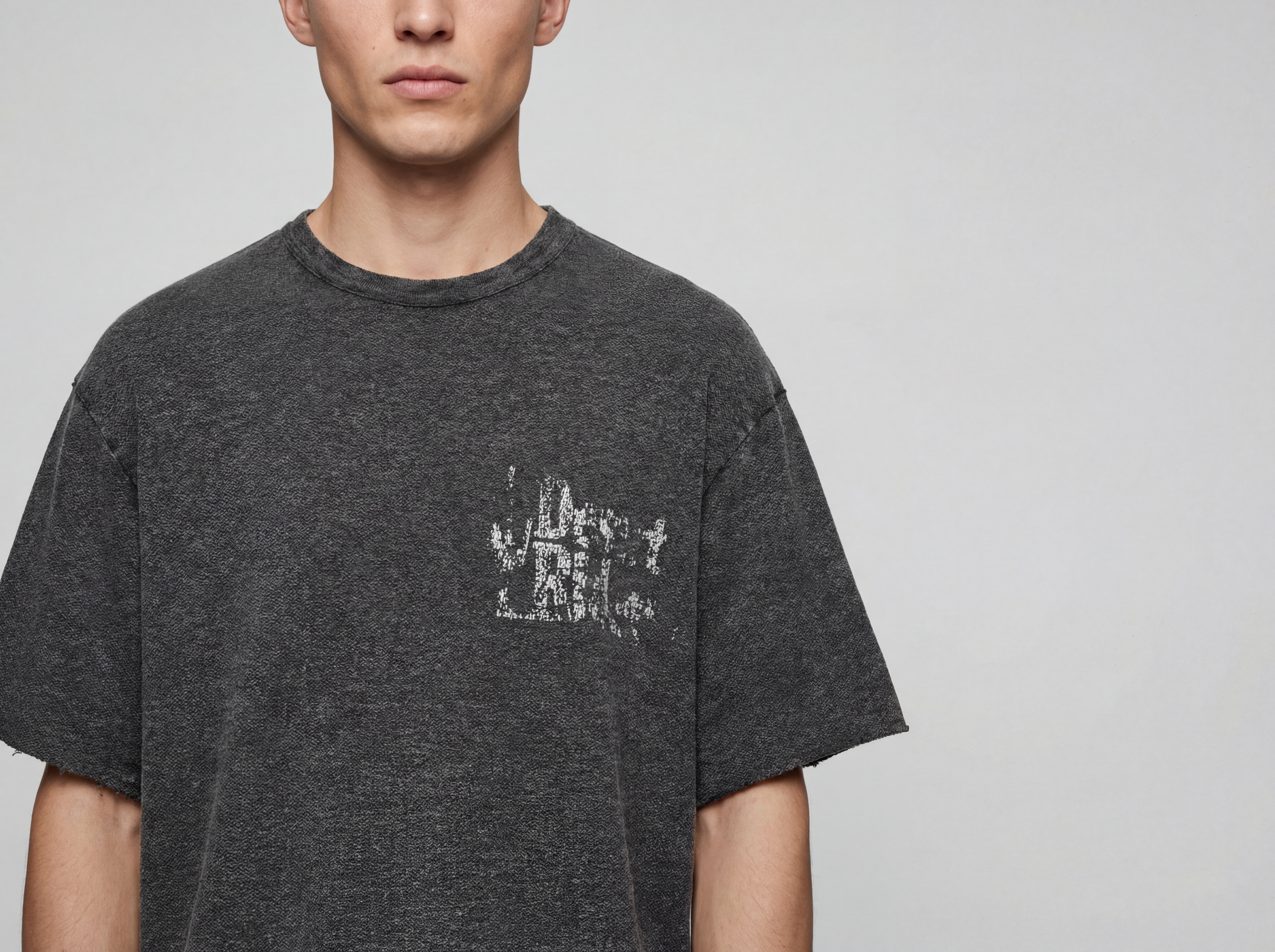 Chest Detail Tee Crop — cover image, fashion style by emmarstudio