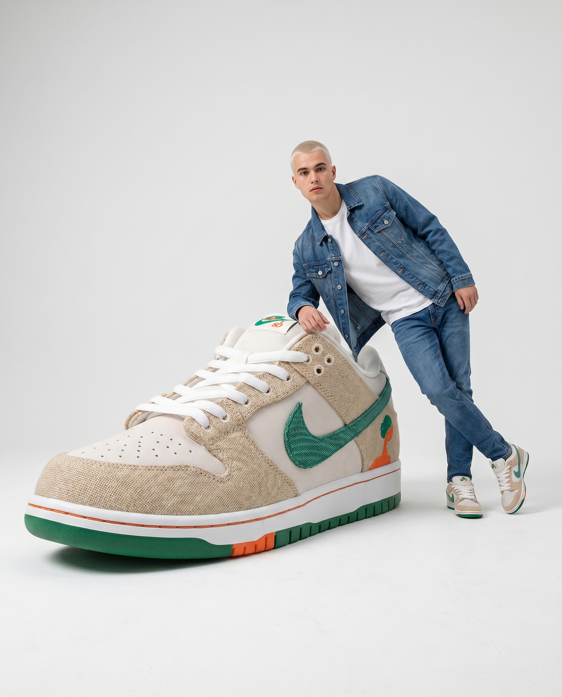 Oversized Sneaker Look — cover image, fashion style by nyx_studio