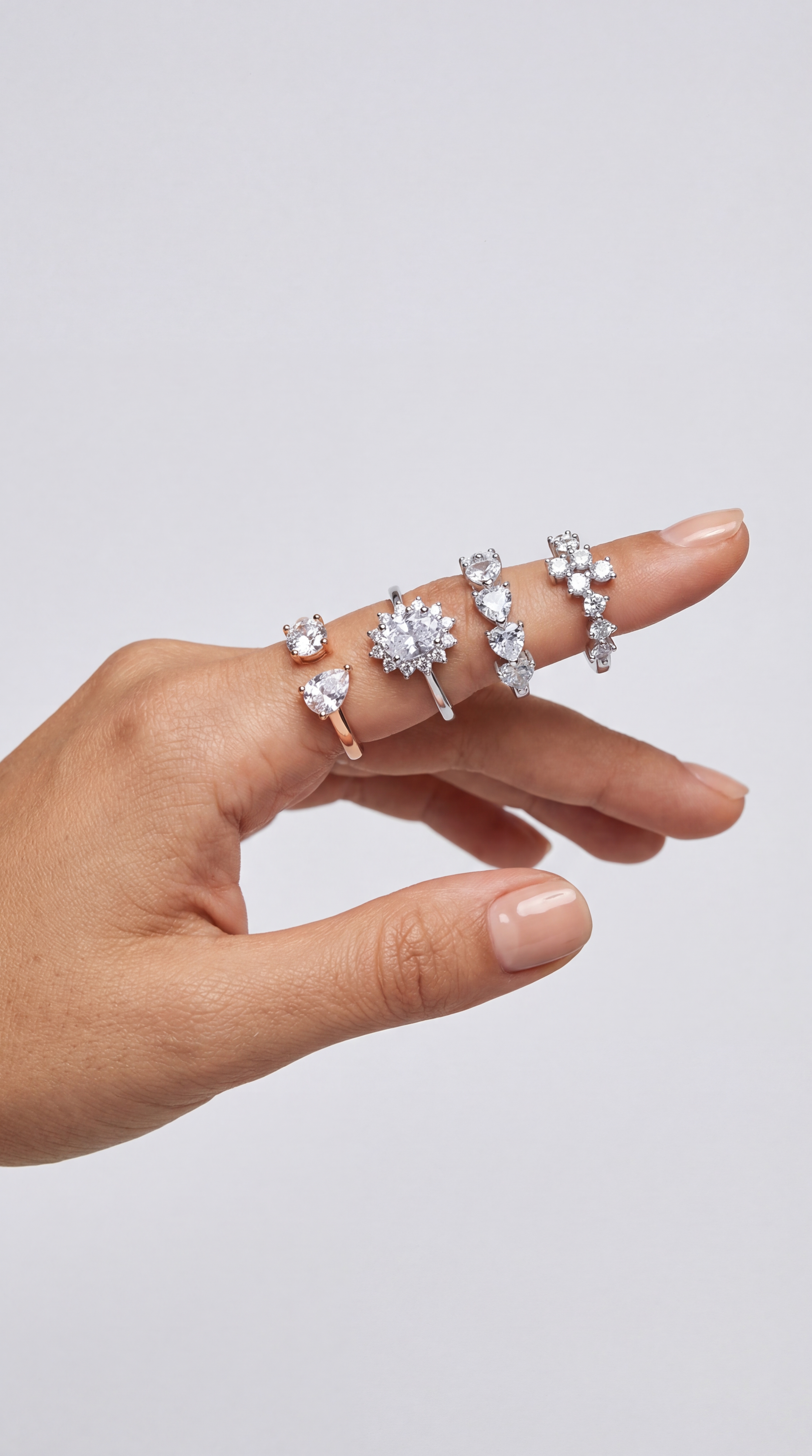 Radiant Quartet Showcase — cover image, jewelry style by nyx_studio