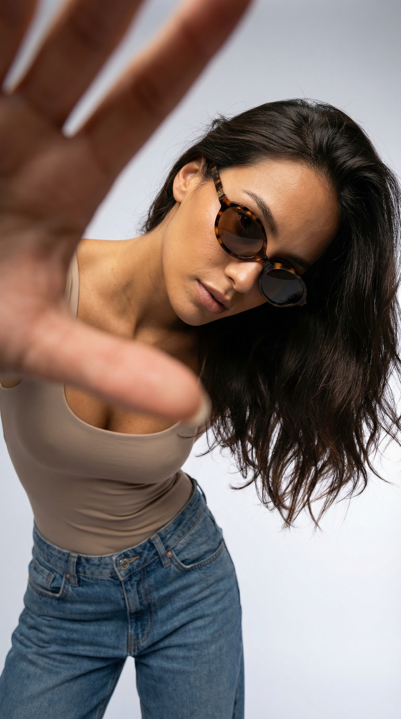 Bold studio sunglasses close-up — cover image, fashion style by Adi Vinogradov