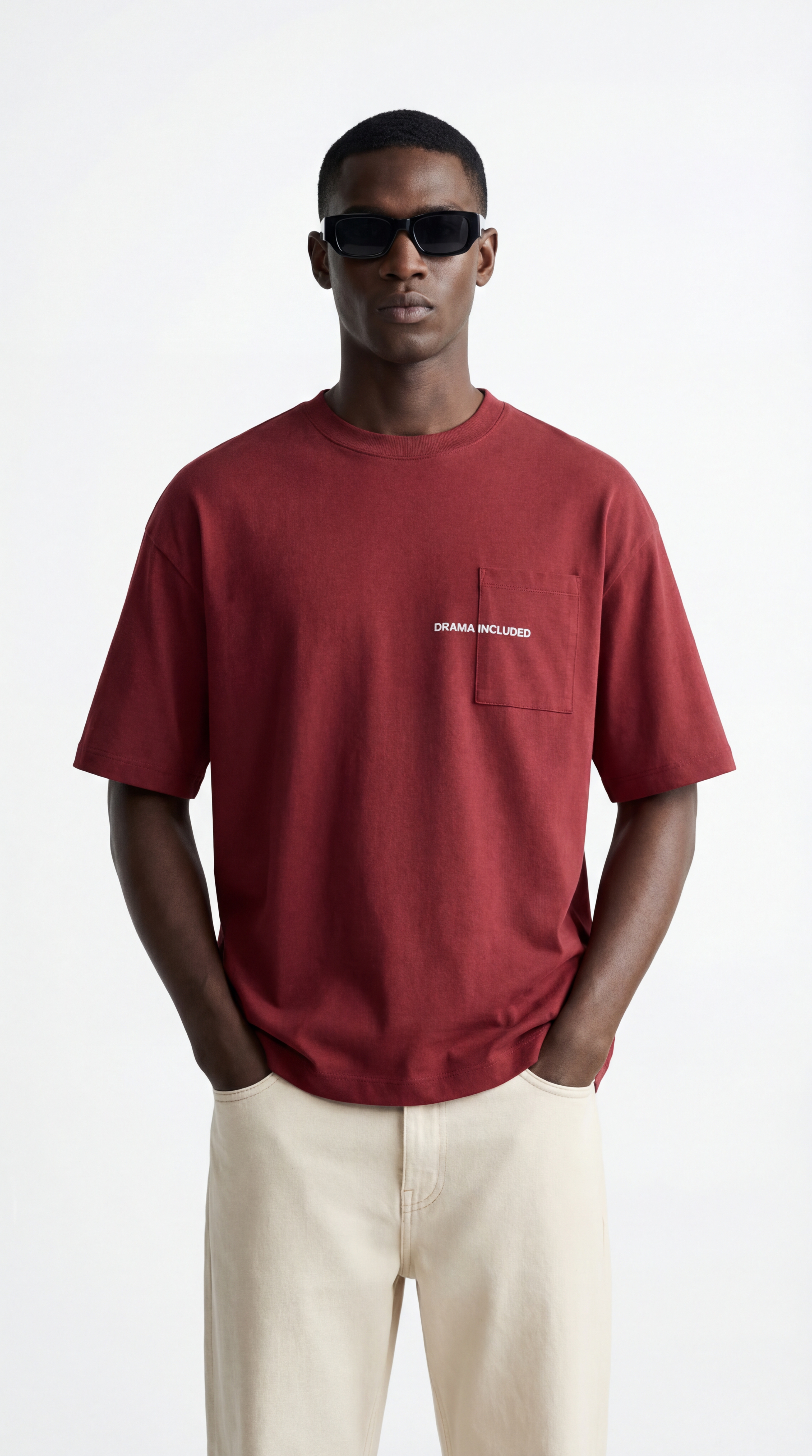 Clean Tee Portrait — cover image, fashion style by ashcreates