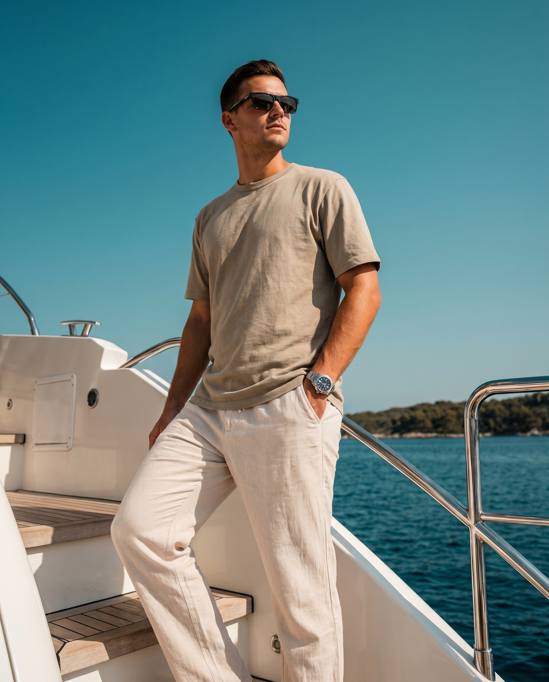 Coastal Outfit Frame — cover image, fashion style by emmarstudio