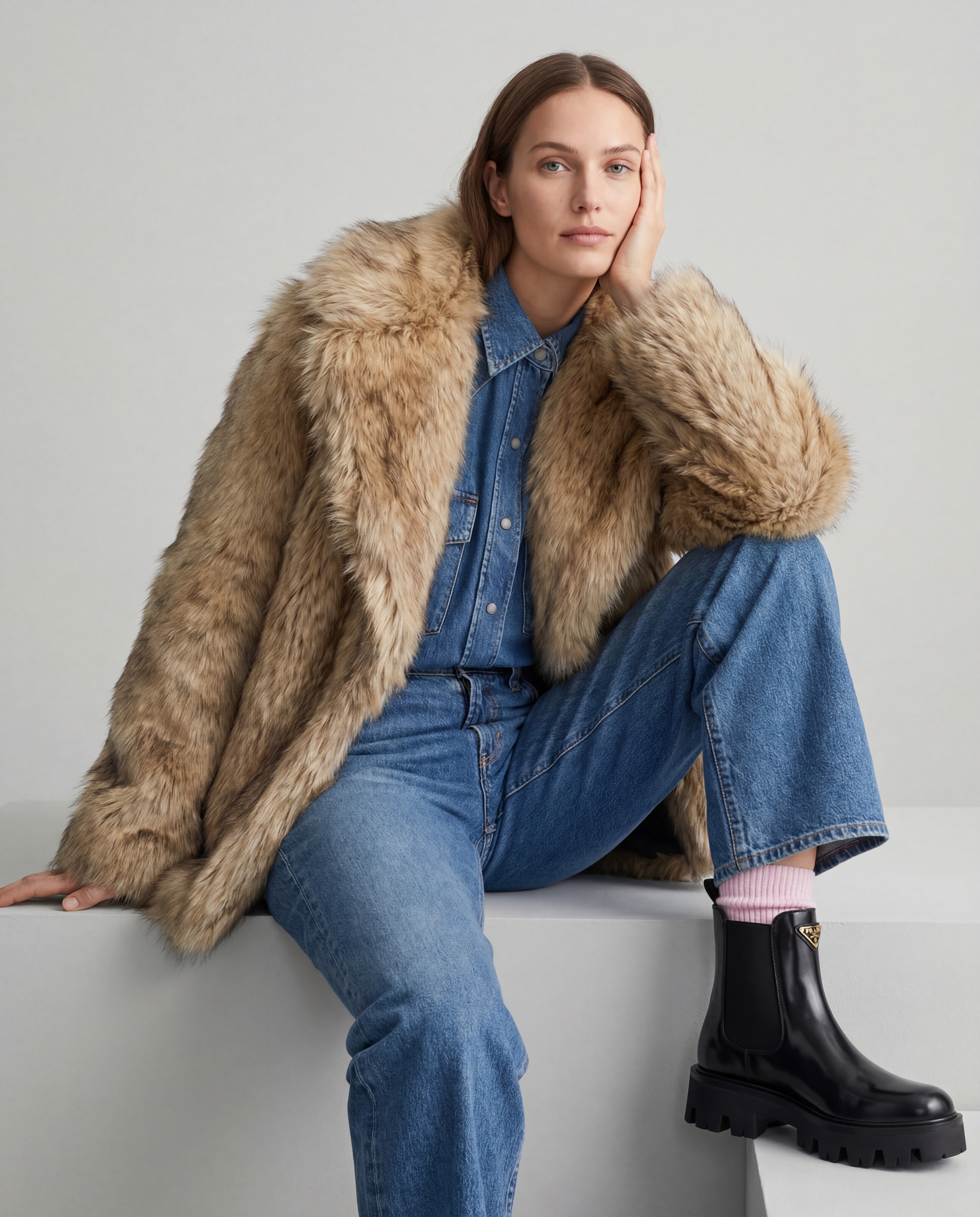 Casual Winter Luxe Editorial — cover image, fashion style by lktokb